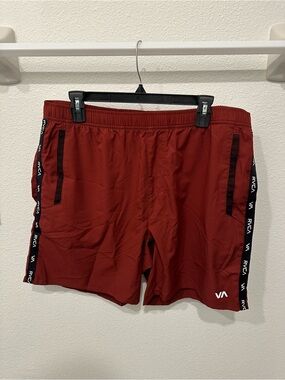 RVCA VA Red Yogger Shorts V